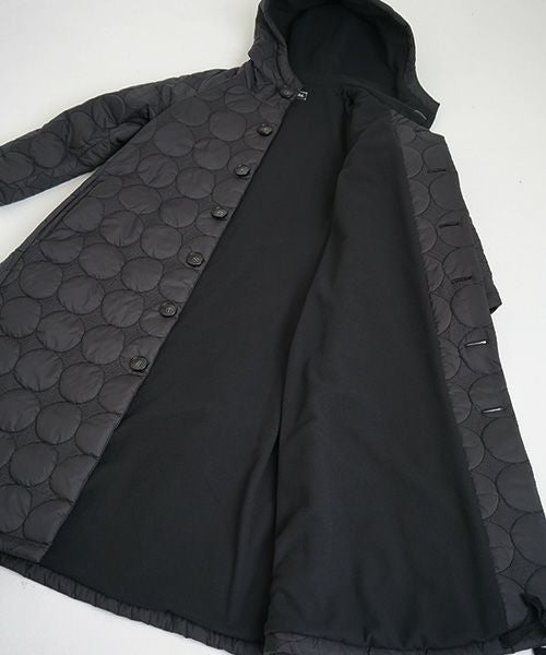 Mochi モチ quilted hood coat[ma9-co-01]