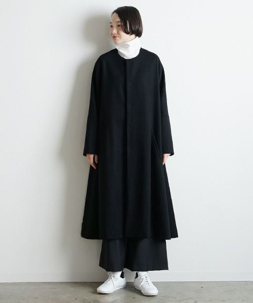 Mochi.モチ.no collar coat [ma9-co-02]
