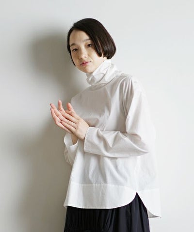 Mochi.モチ.side button shirt [ma9-sh-01]