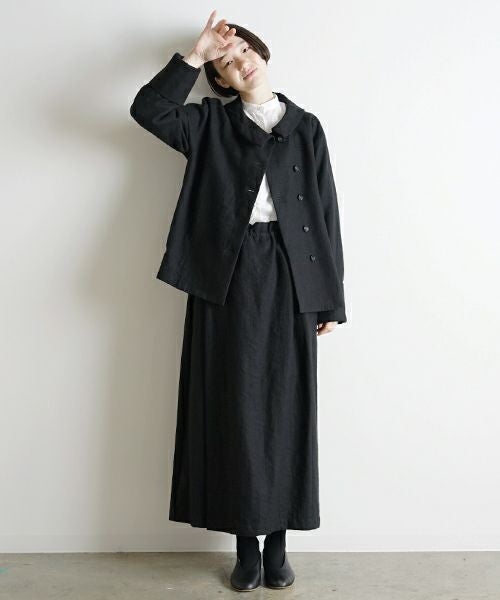 Mochi.モチ.wrap wide pants [ma9-p-01]