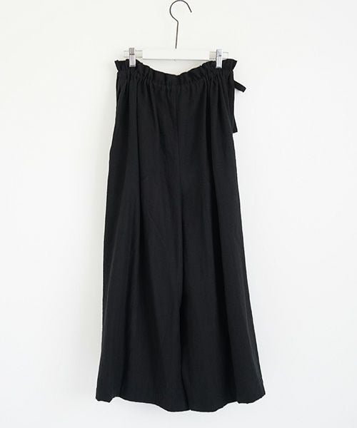 Mochi.モチ.wrap wide pants [ma9-p-01]