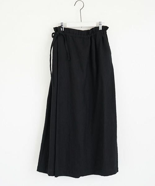 Mochi.モチ.wrap wide pants [ma9-p-01]