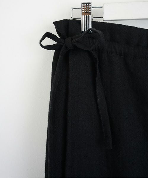 Mochi.モチ.wrap wide pants [ma9-p-01]