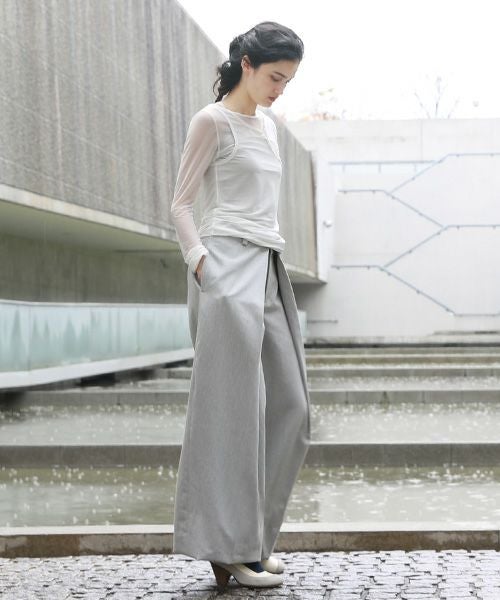AKIKOAOKI wide pleated trousers-02[P01-02]
