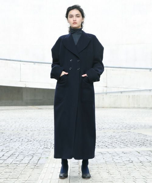 AKIKOAOKI shoulder long coat[C03]