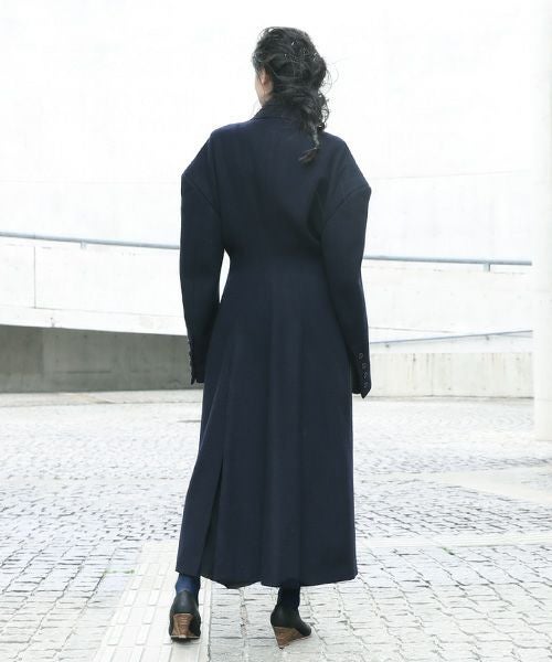 AKIKOAOKI shoulder long coat[C03]
