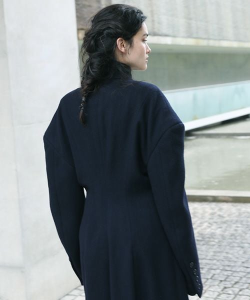 AKIKOAOKI shoulder long coat[C03]