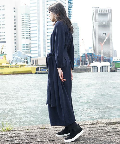 HENRIK VIBSKOV DRESS[NAVY BLACK CHECK]_