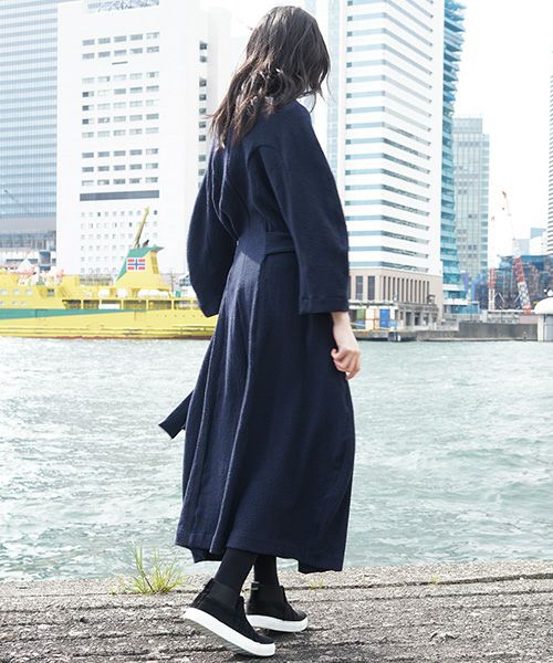 HENRIK VIBSKOV DRESS[NAVY BLACK CHECK]_