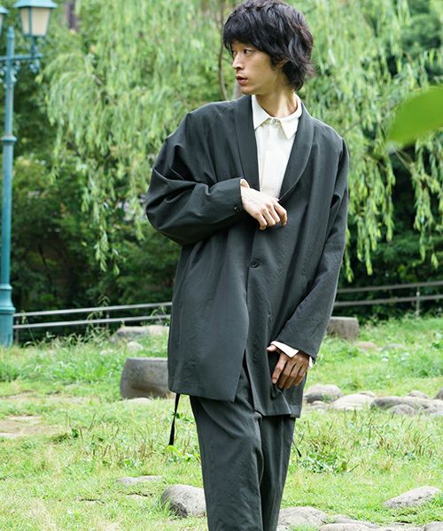 YANTOR ヤントル Tibetan Paisley Himo Pants[Y225PT09/BLUE]