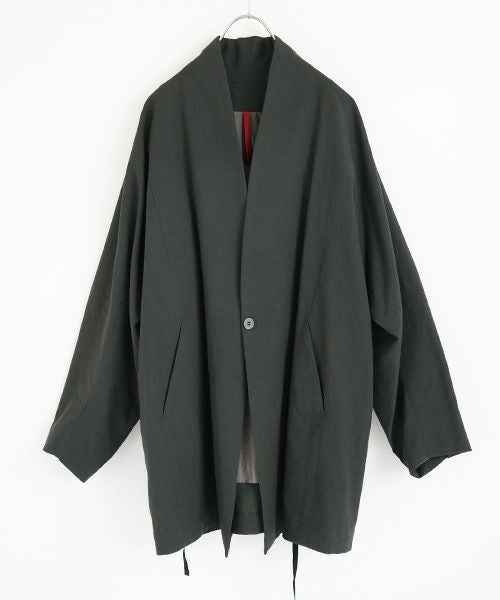 YANTOR.Wash Wool Fall Jacket[Y194JK05/GREEN]