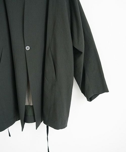 YANTOR.Wash Wool Fall Jacket[Y194JK05/GREEN]