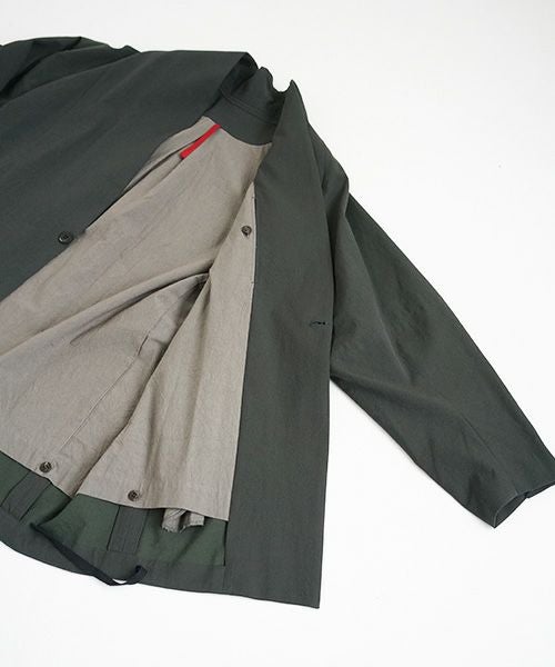 YANTOR Wash Wool Fall Jacket[Y194JK05/GREEN]
