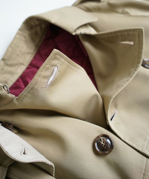 Myu バルーンパールトレンチ SWANLAKE × Palm maison 限定 ・バルーントレンチ[beige]