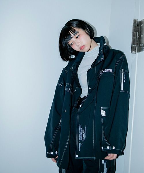 ano×hatra×Palm maison.アノ×ハトラ×パームメゾン.GP001“GHOST SHELL”[Black]