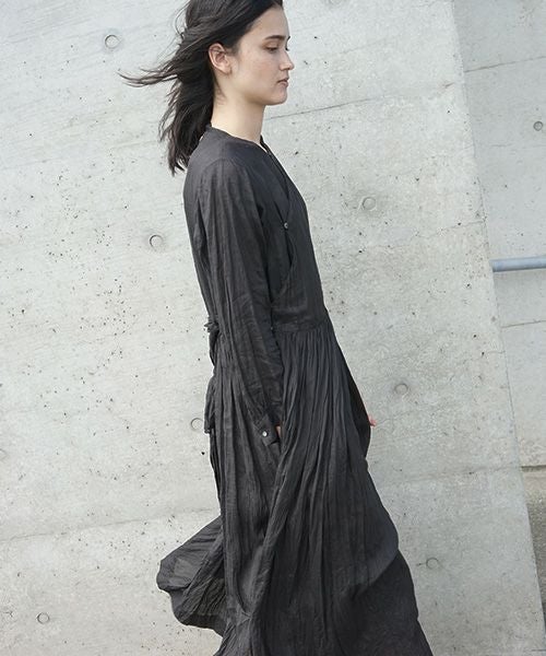 suzuki takayuki スズキタカユキ cache-soeur dress[S201-23/black]