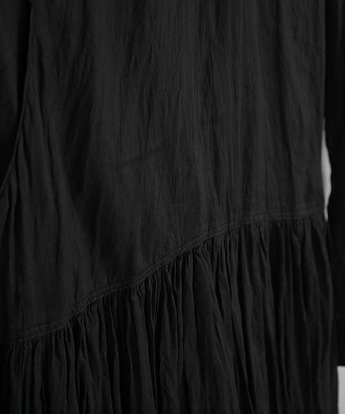 suzuki takayuki.スズキタカユキ.cache-soeur dress[S201-23/black]