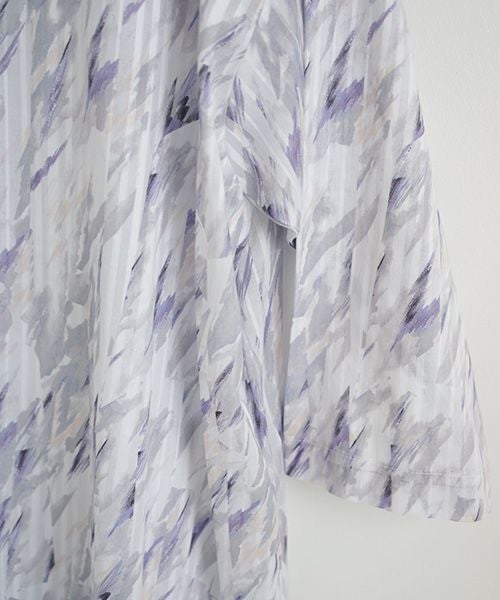 sneeuw.スニュウ.湖面プリントワンピース[snw21-08]