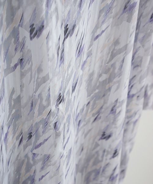 sneeuw.スニュウ.湖面プリントワンピース[snw21-08]