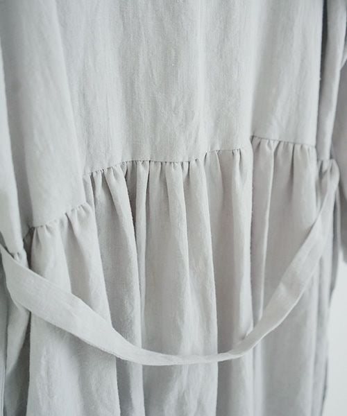 Mochi.モチ.petit hight neck dress [ms02-op-01/grey]