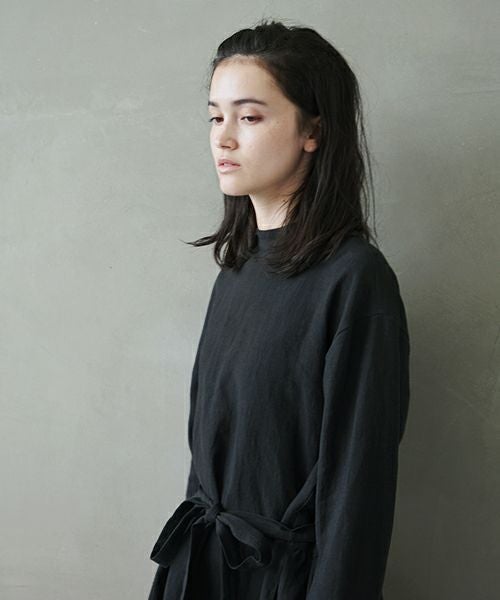 Mochi.モチ.petit hight neck dress [ms02-op-01/black]