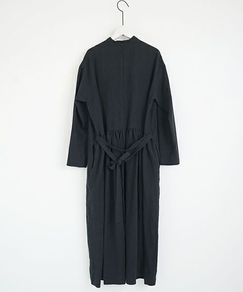 Mochi.モチ.petit hight neck dress [ms02-op-01/black]