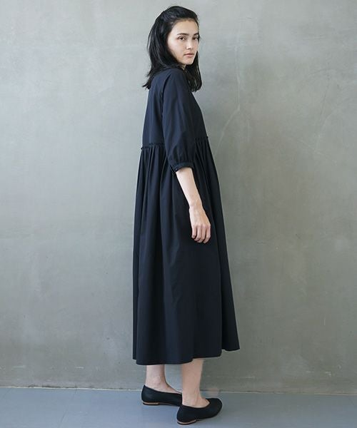 Mochi.モチ.pin tuck dress [ms02-op-02]