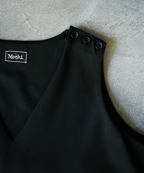 Mochi.モチ.v-neck dress [ms02-op-03]
