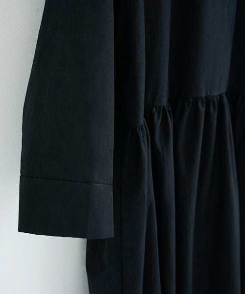 Mochi.モチ.shirt dress [ms02-op-05/black]