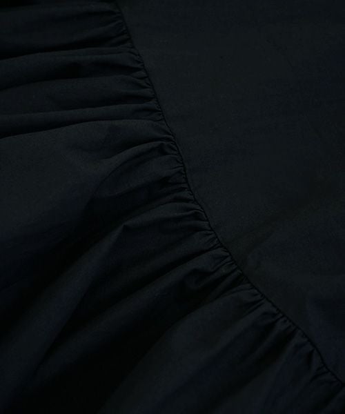 Mochi.モチ.shirt dress [ms02-op-05/black]