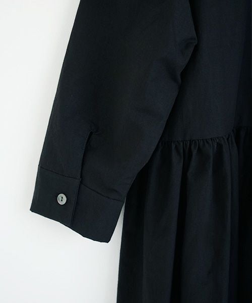 Mochi.モチ.shirt dress [ms02-op-05/black]