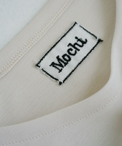 Mochi.モチ.cotton ＆ linen layered dress [ms02-op-07/beige]