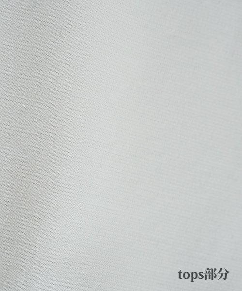 Mochi.モチ.cotton ＆ linen layered dress [ms02-op-07/beige]