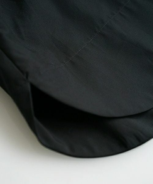 Mochi.モチ.petit high necked shirt.[ms02-sh-01-/black]