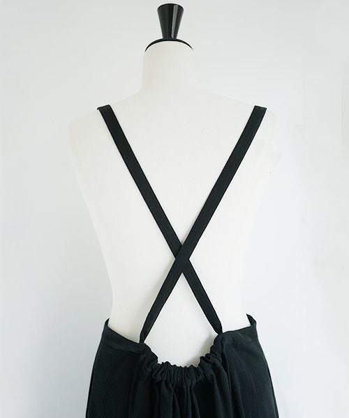 Mochi.モチ.suspenders wide pants [ms02-p-01/black]