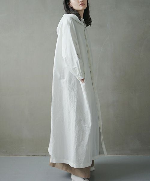 Mochi.モチ.hood shirt coat [ms02-co-01/white]