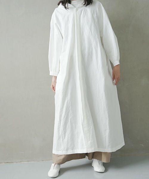 Mochi.モチ.hood shirt coat [ms02-co-01/white]