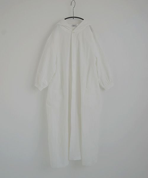 Mochi.モチ.hood shirt coat [ms02-co-01/white]