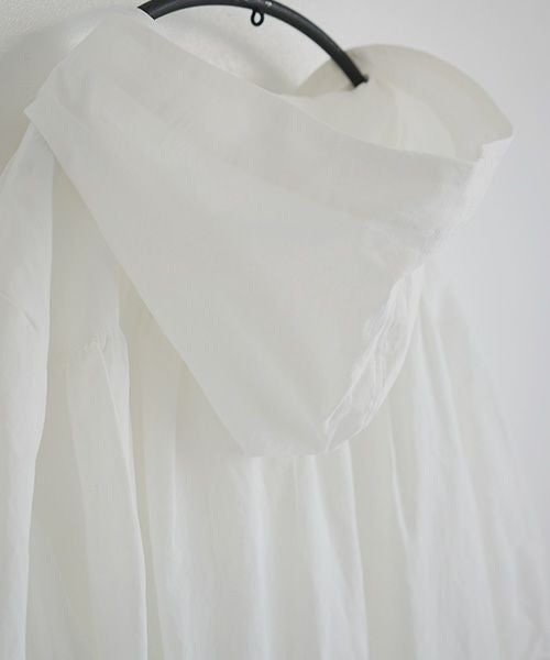 Mochi.モチ.hood shirt coat [ms02-co-01/white]