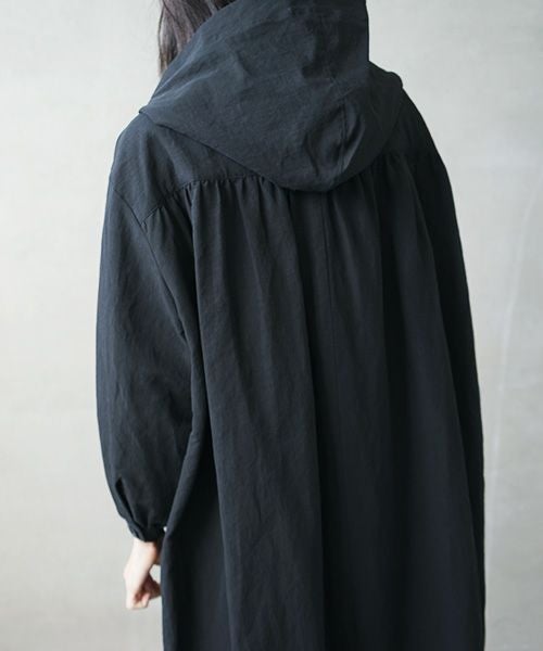 Mochi.モチ.hood shirt coat [ms02-co-01/black]