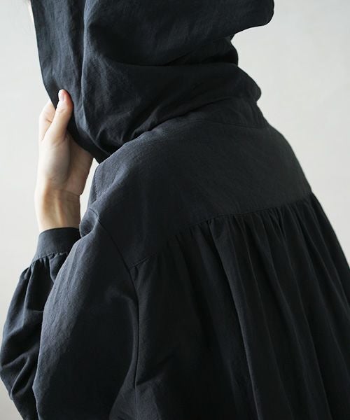 Mochi.モチ.hood shirt coat [ms02-co-01/black]