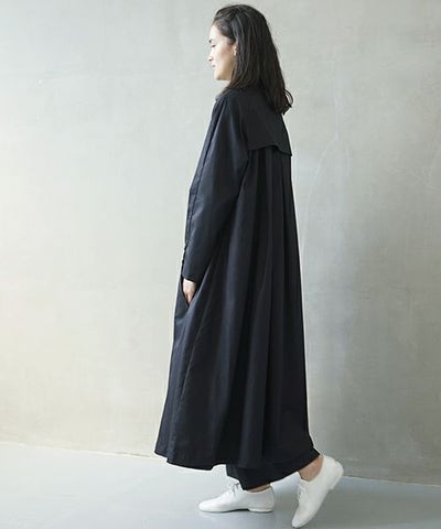 Mochi.モチ.trench coat [ms02-co-02/black]