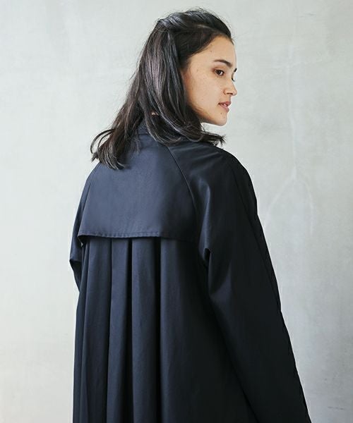 Mochi.モチ.trench coat [ms02-co-02/black]