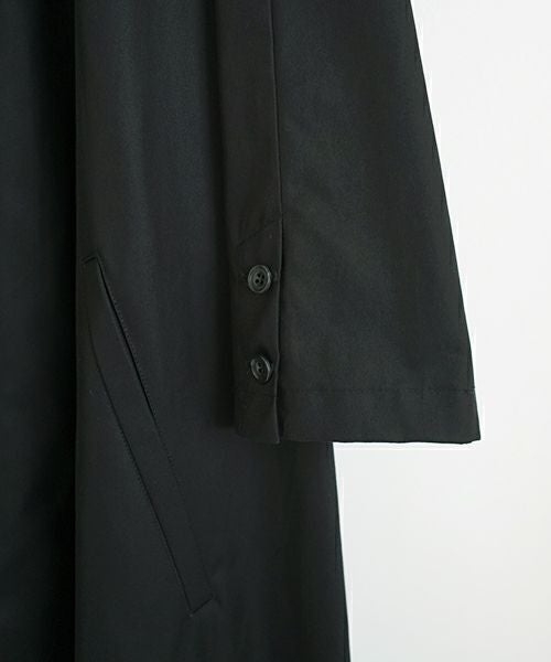 Mochi.モチ.trench coat [ms02-co-02/black]