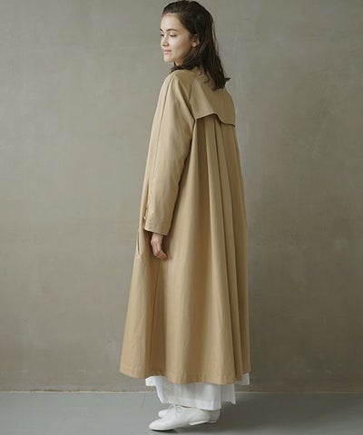 Mochi.モチ.trench coat [ms02-co-02/beige/・2]