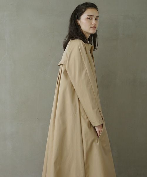 Mochi.モチ.trench coat [ms02-co-02/beige/・2]