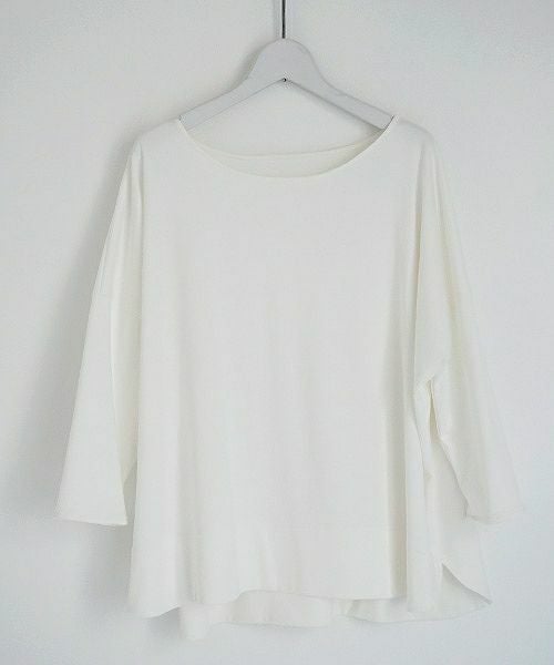 Mochi.モチ.suvin long sleeved t-shirt.[white]