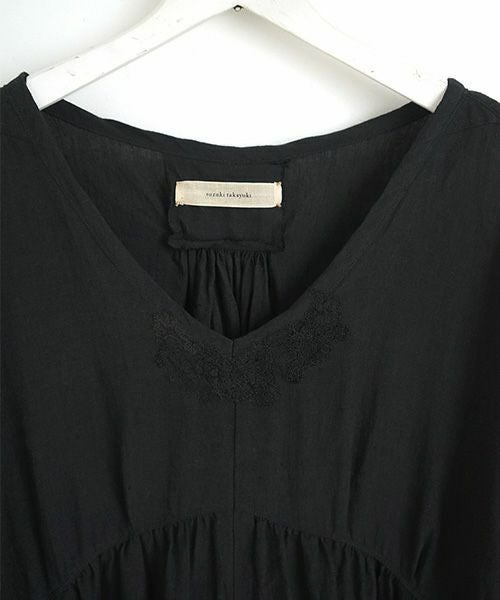 suzuki takayuki×Palm maison.スズキタカユキ.【別注】 chasuble dress [black]