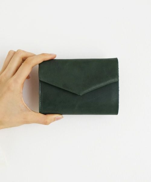 ohta オオタ navy letter 財布 ohta×Palm maison オオタ×パームメゾン 【別注】green letter[ac-11Pg]