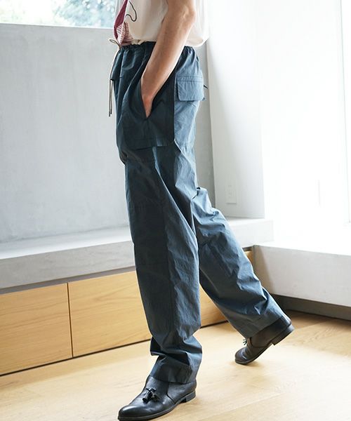 PGG◾️オクタパンツ◾️ ネイビー ohta オオタ bluegray pants[pt-19B]